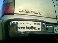 Roadzoo Bumper Sticker